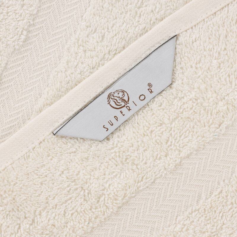 Superior Franklin Cotton Lightweight Face Towel Washcloth Set of 24