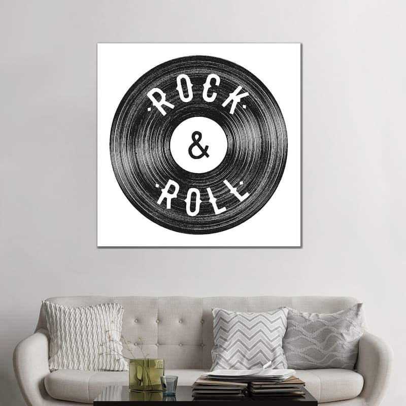 iCanvas "Rock & Roll" by Florent Bodart Canvas Print