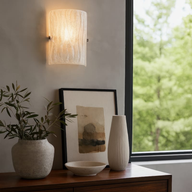 Varaluz Brilliance Wall Sconce - Chrome - 3"D x 6.75"W x 8"H