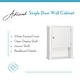 preview thumbnail 4 of 7, RiverRidge Ashland Single Door Bathroom and Laundry Wall Mount Storage Medicine Cabinet