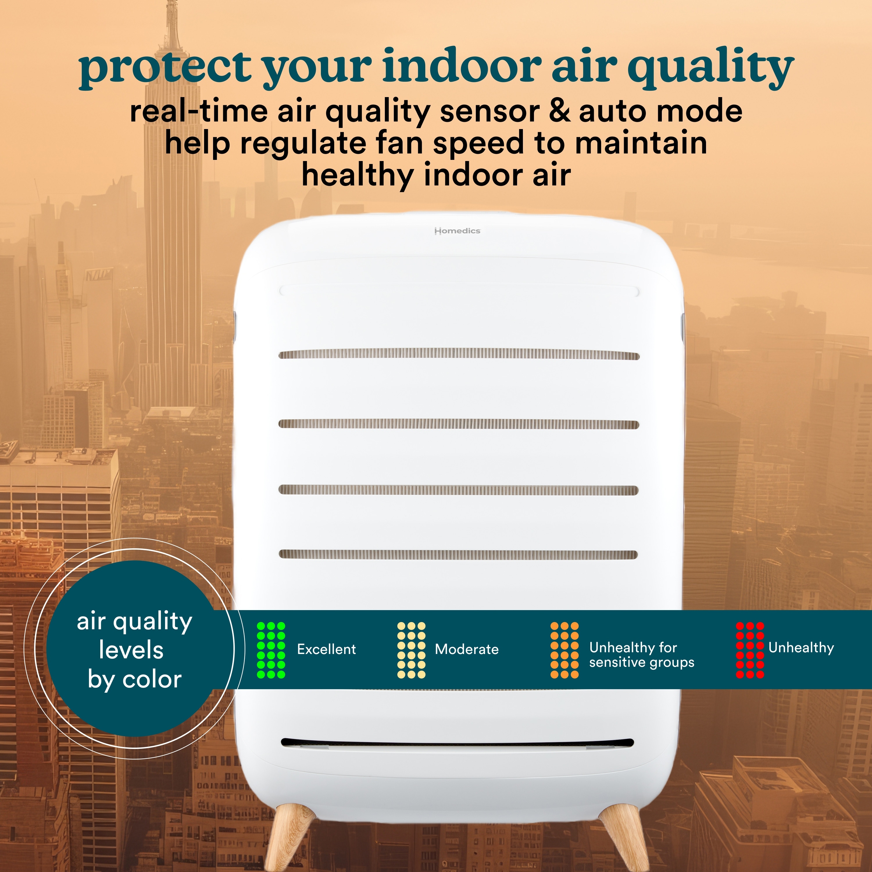 HoMedics AP-C500 Air Purifier - Thumbnail 4