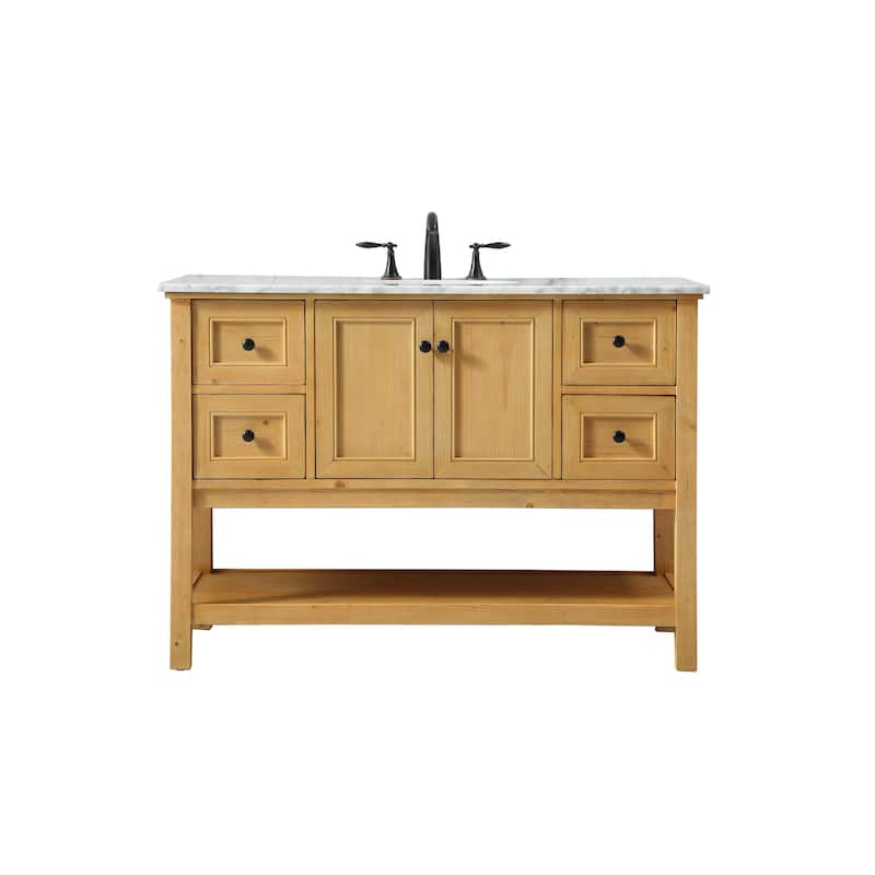 Grand 48 - 72 Inch Single Bathroom Vanity