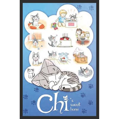 Chi's Sweet Home - Dreams Framed Art Poster - 24 x 36 Inch