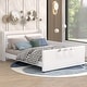 preview thumbnail 17 of 27, Upholstered Platform Bed with Storage Headboard
