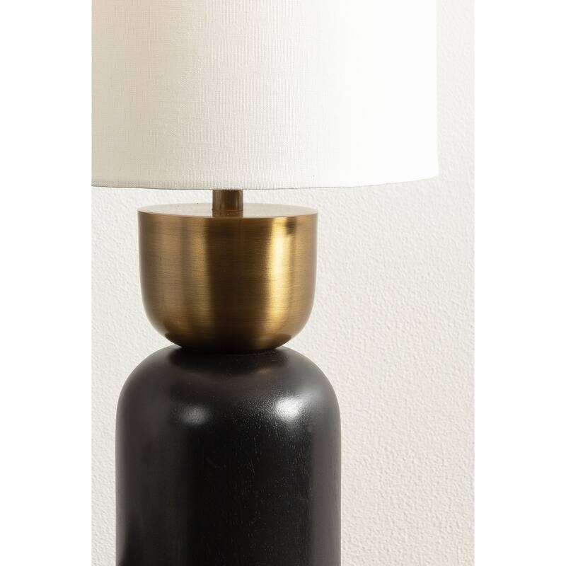 Kate and Laurel Marley Table Lamp - 8x8x17