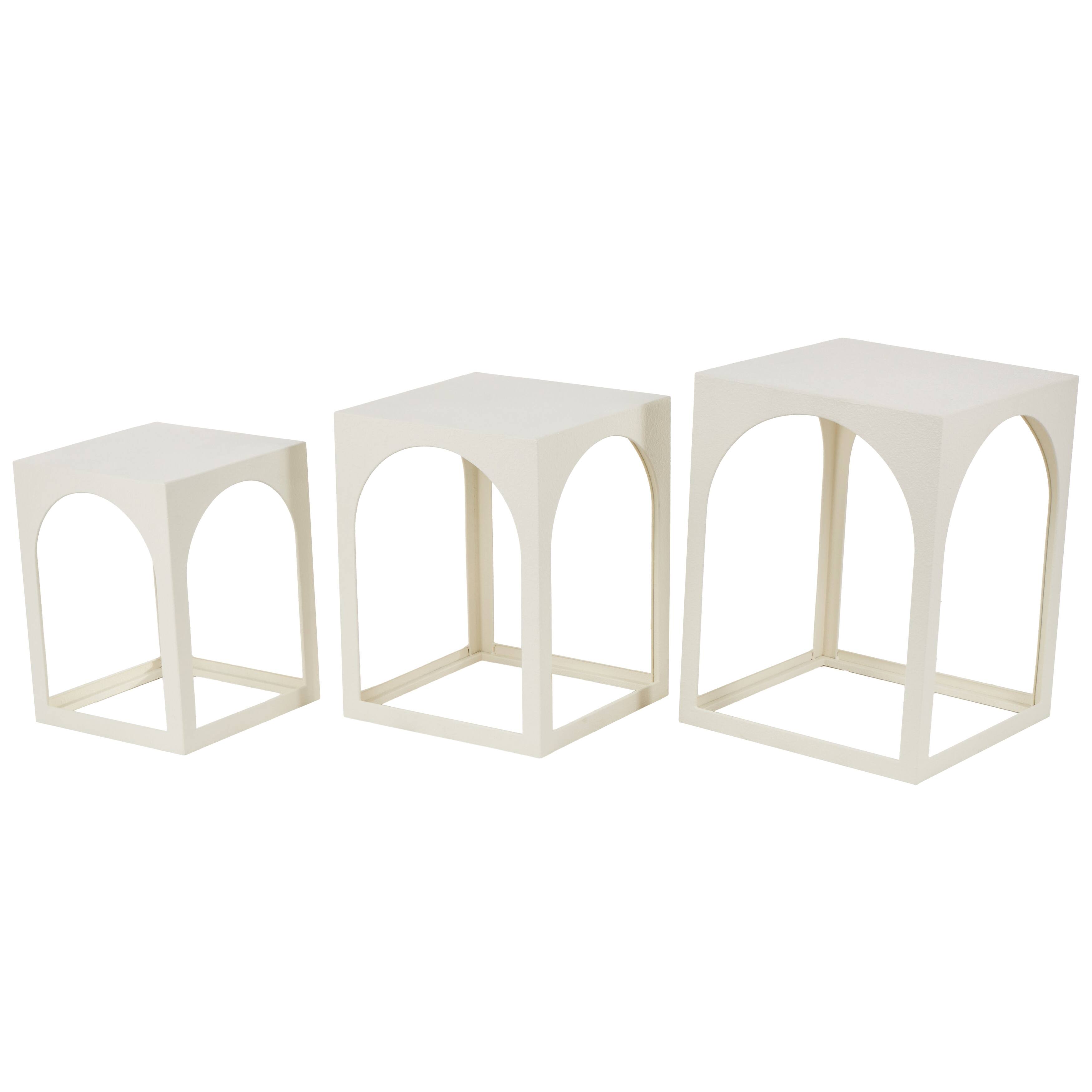 Option White - S/3 21", 18", 16"H
