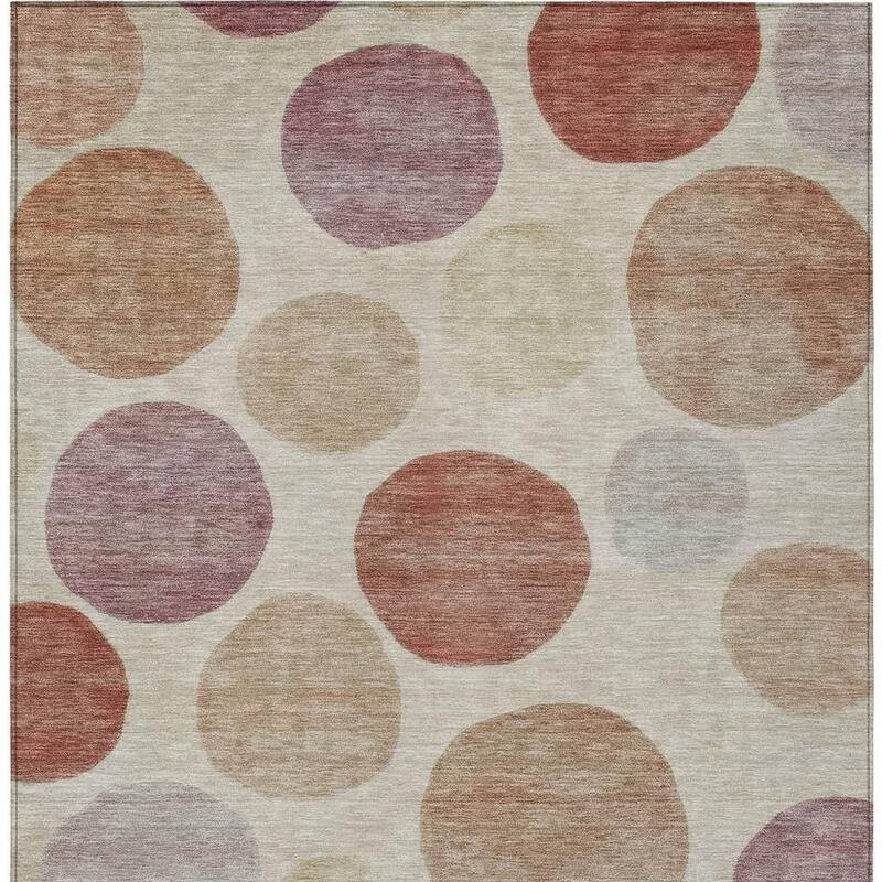 HomeRoots Geometric Transitional Rectangle Outdoor Rug