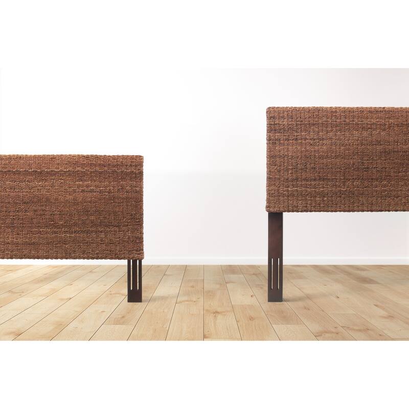 Ashbury Woven Wicker Rattan Abaca Headboard