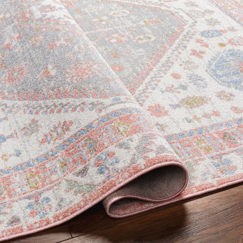Livabliss Lavadora Vintage Persian Machine Washable Area Rug