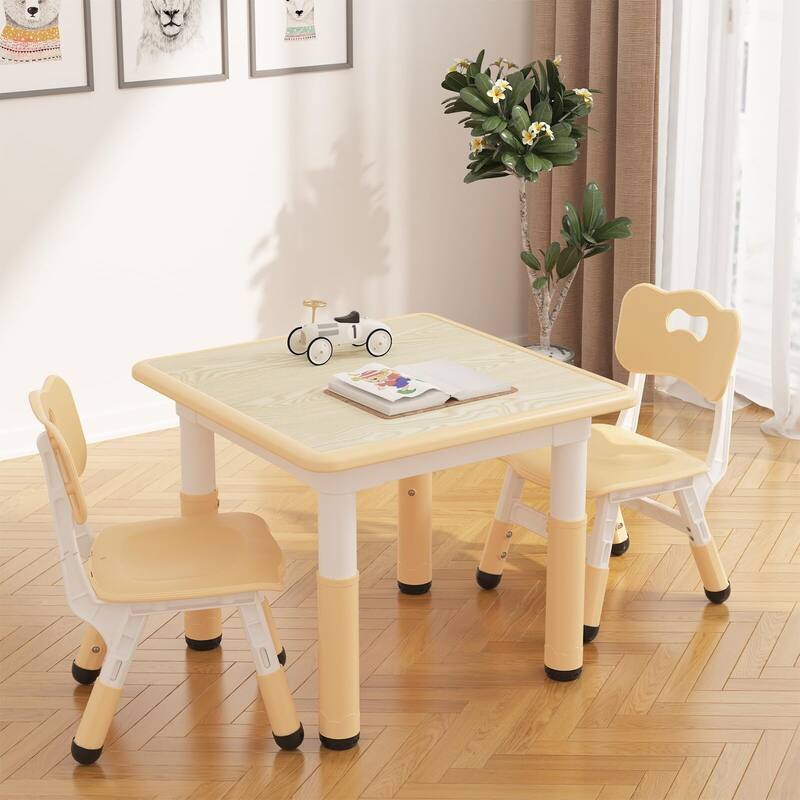 Kids Table and 2 Chairs Set