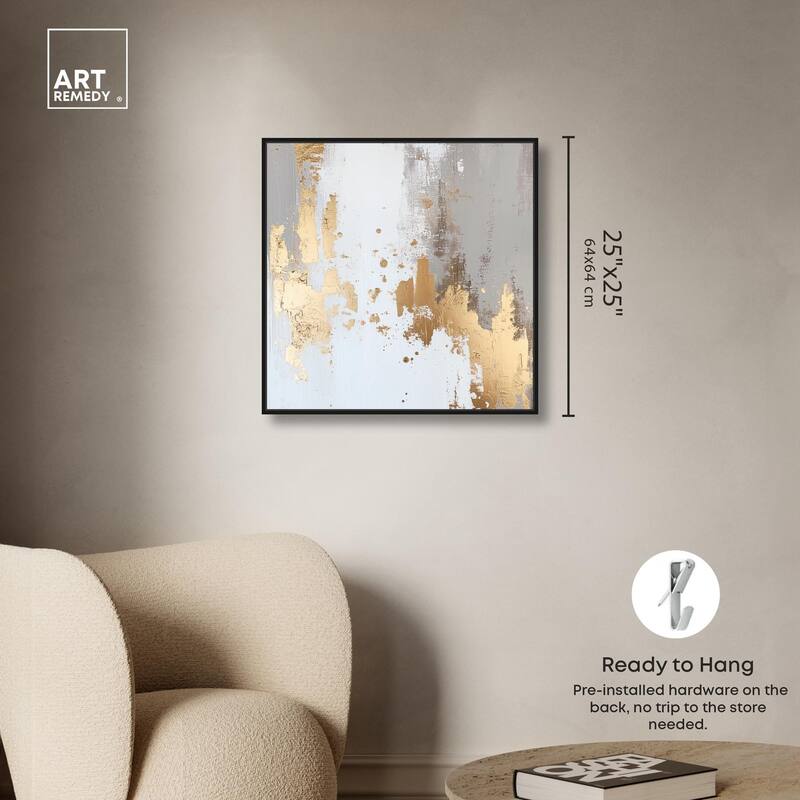 Ghostly Glimmer II Canvas by Art Remedy