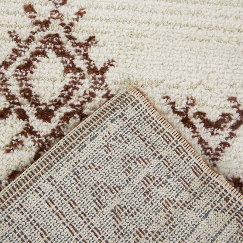 Ardennes Chevron Border Area Rug