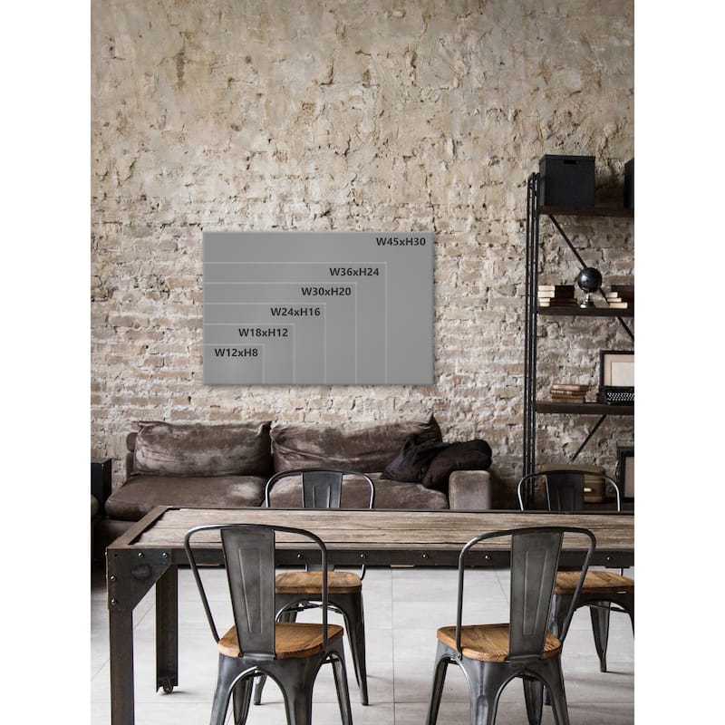 Good Food Floater Framed Print on Canvas