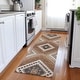 preview thumbnail 61 of 127, Machine Washable Indoor/ Outdoor Global Boho Chantille Rug