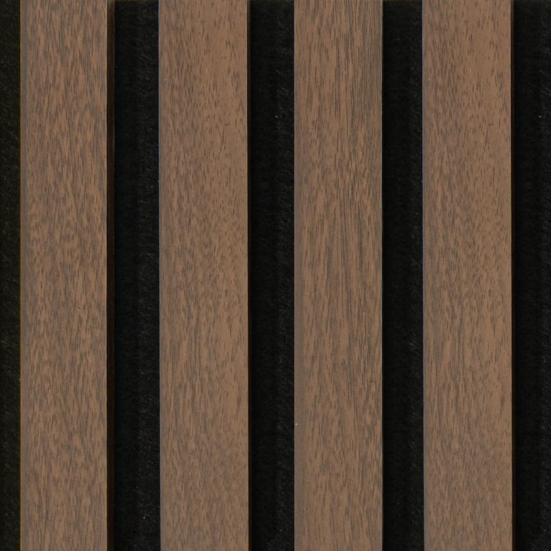 Art3d Flex Acoustic 3D Wall Panel 95.3"x23.8" Walnut