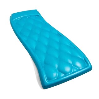 Big Joe Aquaria Avena Swimming Pool Padded Floating Luxury Lounge Chair, Aqua - 10 - Overstock 