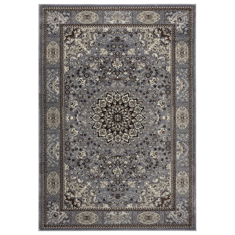 Vaso Collection Area Rug - 3'9" X 5'9" - Grey