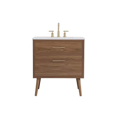 Nautical 18 - 30 Inch Single Bathroom Vanity