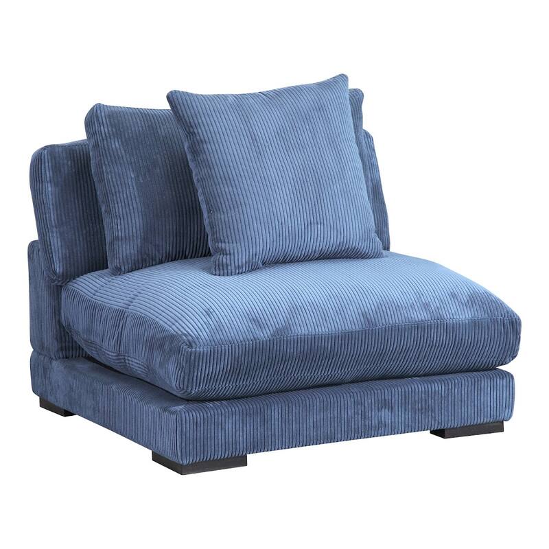 Aurelle Home Modern Timothy Modular Center Sectional Piece - 43.5 x 43.5 x 21