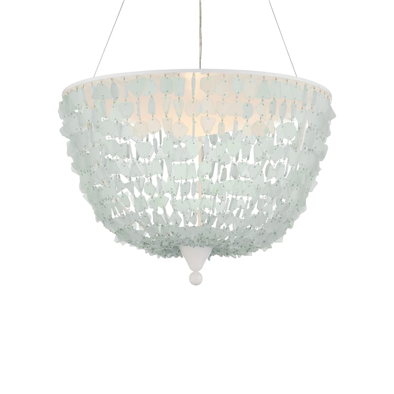 Currey & Company Thalassa Pendant - 21.25"h x 29.5"dia