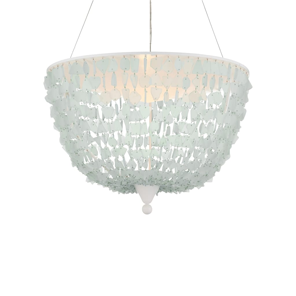 Currey & Company Thalassa Pendant - 21.25"h x 29.5"dia