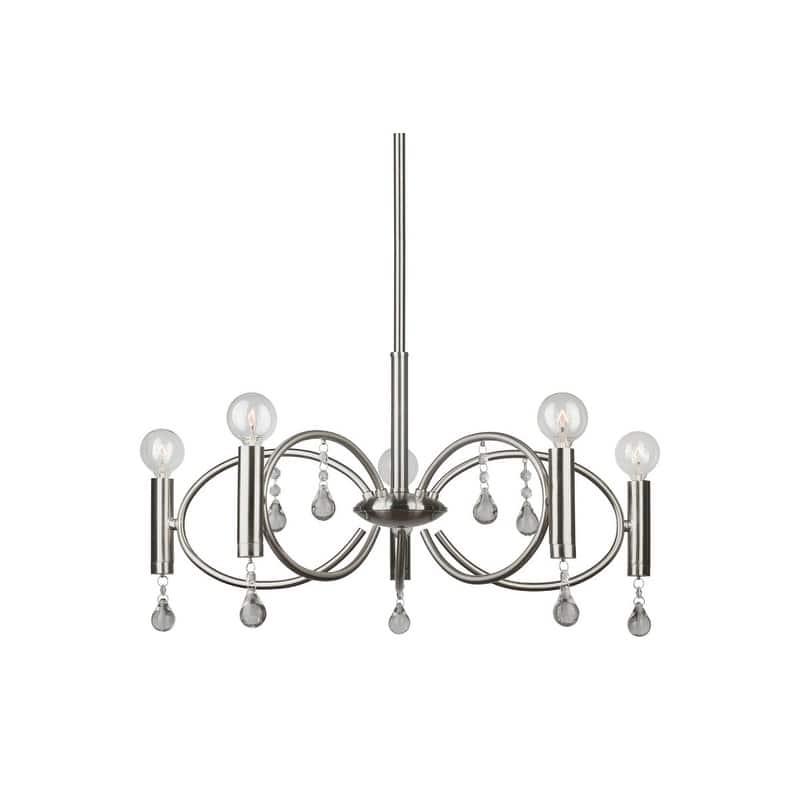 Forte Lighting 5 Light 22" Wide Chandelier