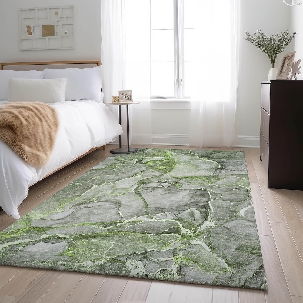 Premium Washable Super Soft Abstract Contemporary Mayfield Rug