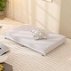 preview thumbnail 1 of 5, VECELO Daybed Metal Platform Bed Frame Twin Size, White Daybed