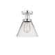 Option Clear / Polished Chrome