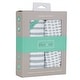 preview thumbnail 1 of 35, Ely's & Co. Baby Waterproof Changing Pad Cover Sheet Set - 2 Pack - 34" x 17" Misty Blue Stripes & Splash