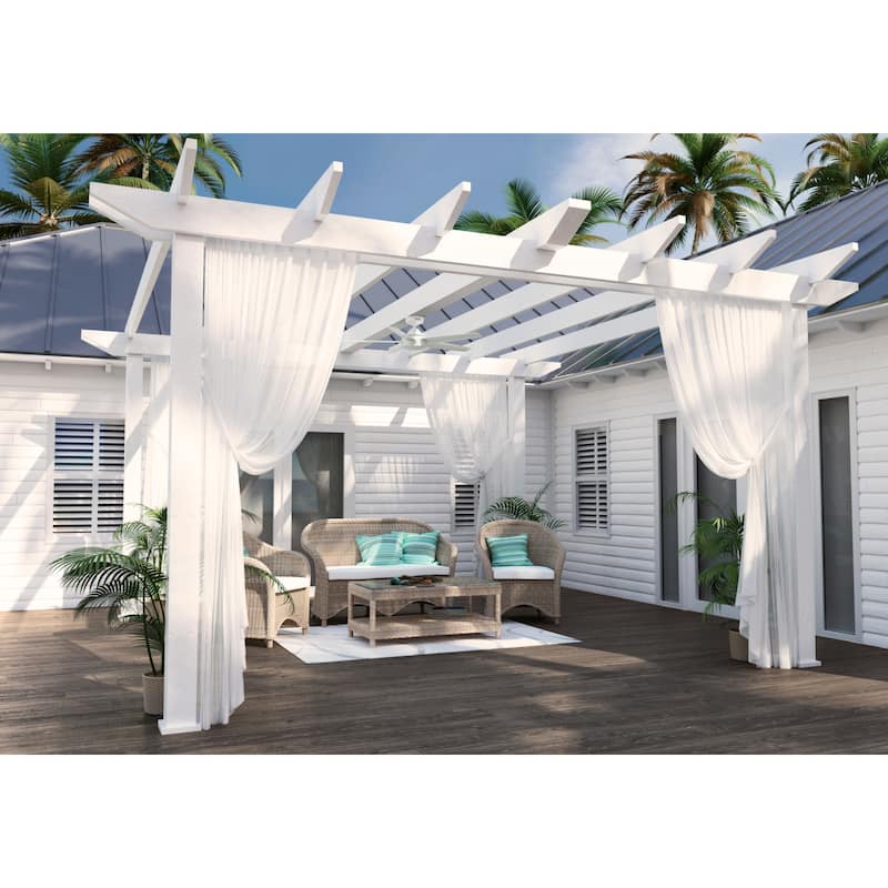 Hunter 52" Shorebreak WeatherMax Indoor / Outdoor Ceiling Fan w/ Wall Control - Extreme Weather, Salt & Corrosion-Resistant