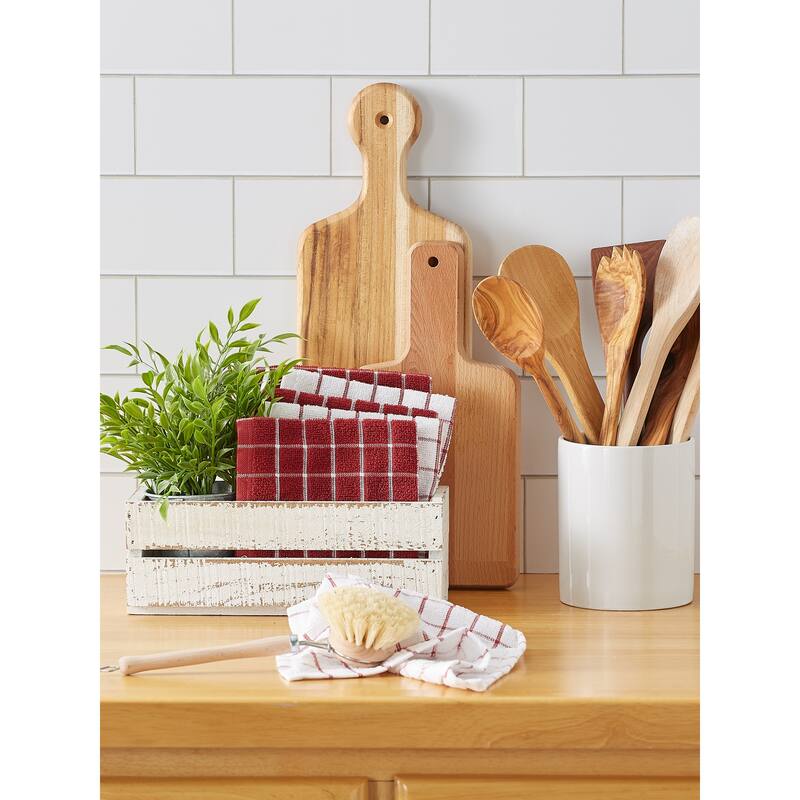 DII Artichoke Combo Windowpane Dishcloth (Set of 6)