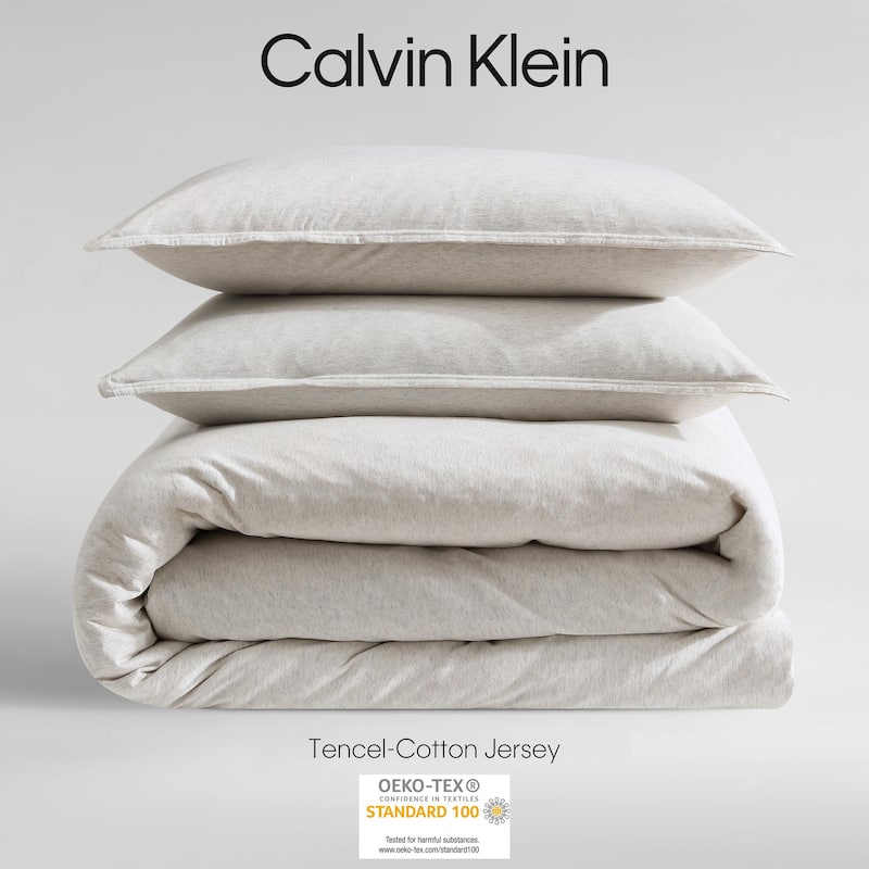 Calvin Klein Modern Cotton Melange Solid Comforter Set
