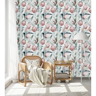 Protea Wallpaper Peel and Stick and Prepasted - Bed Bath & Beyond ...