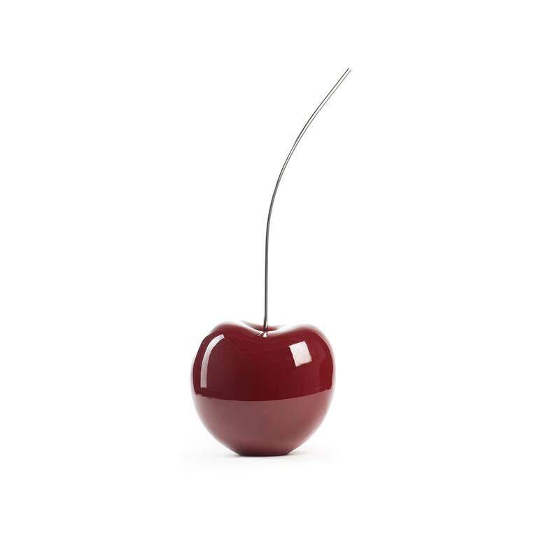 Cherry Resin Handmade Sculpture - N/A