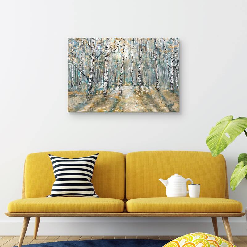 Kaleidoscope Trees II by Studio Arts Canvas Art Print
