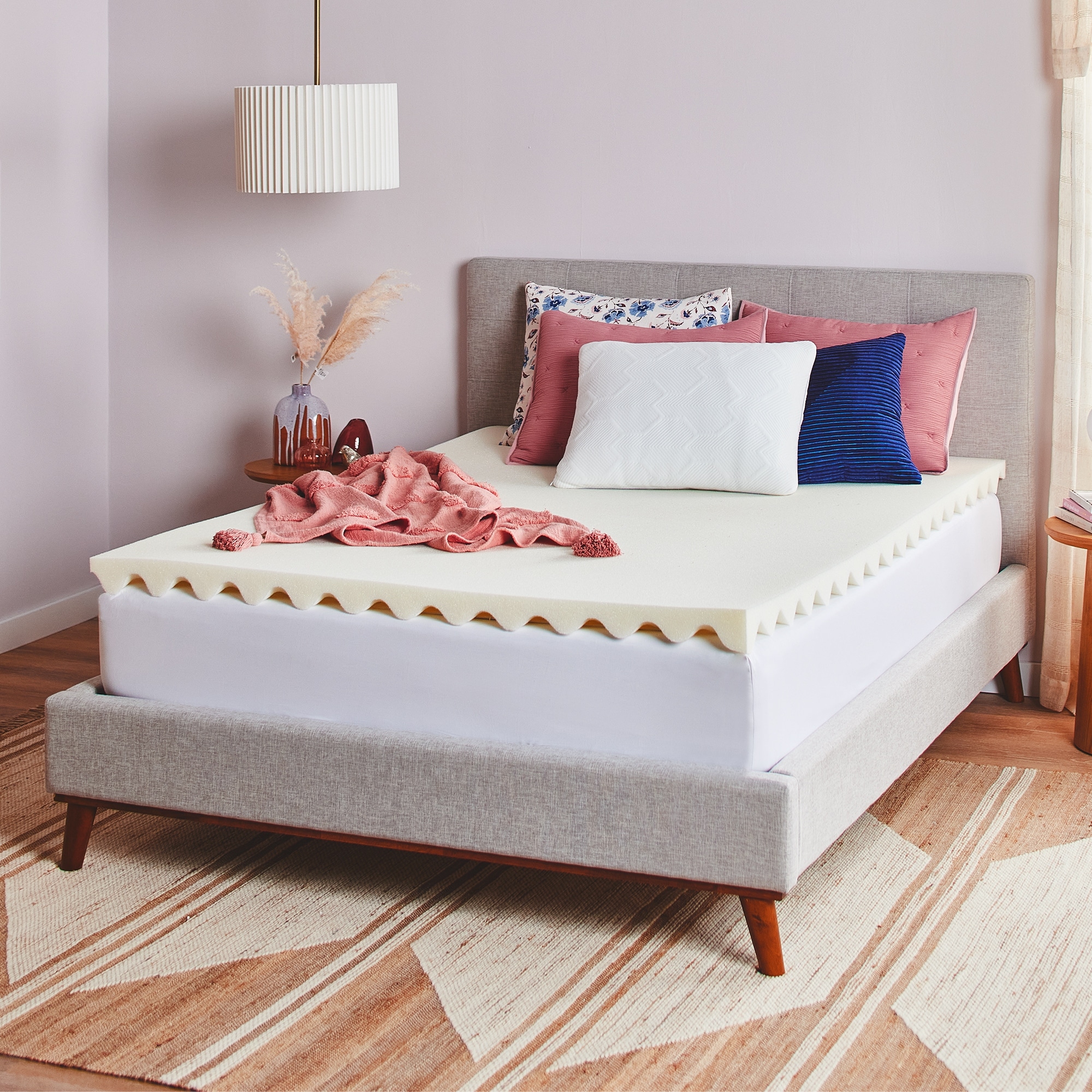 Serta Comfort Boost 2.5-Inch Memory Foam Mattress Topper