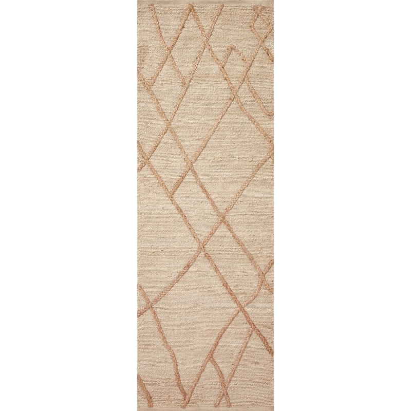 Alexander Home Daniela Modern Jute Hand Woven Area Rug - 2' 6" x 7' 6" - Runner