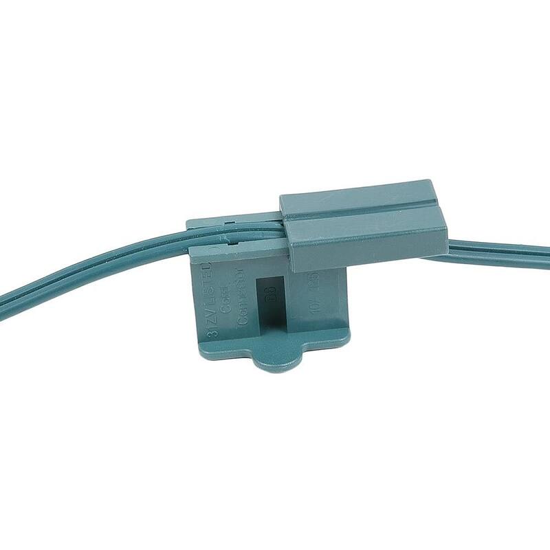 SPT-2 Female Plug, Snap On Vampire Plugs, Green, Polarized, 10 Amp, 25 Pack - Medium