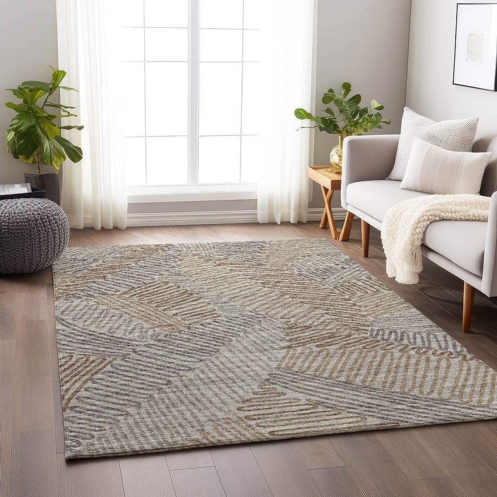 Premium Washable Super Soft Modern Floral Mayfield Rug