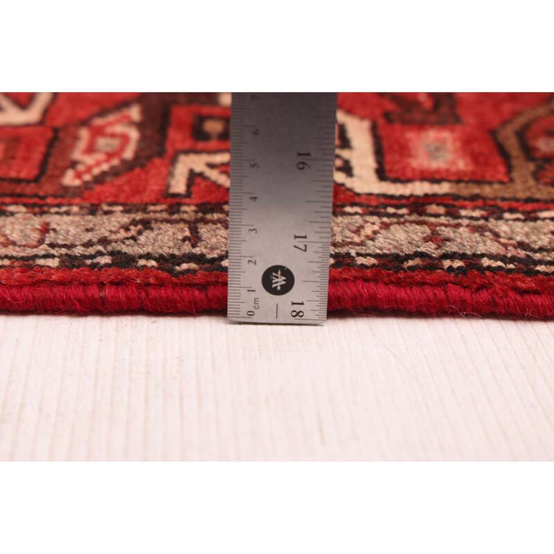 ECARPETGALLERY Hand-knotted Konya Anatolian Black, Red Wool Rug - 4'3 x 6'8