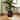 Everett Black Mid-Century Modern Planter with 3-Leg Metal Base