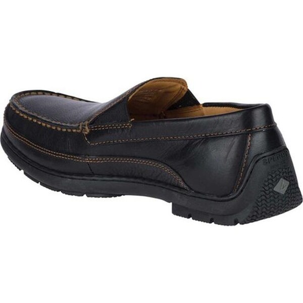 sperry gold loafer twin gore