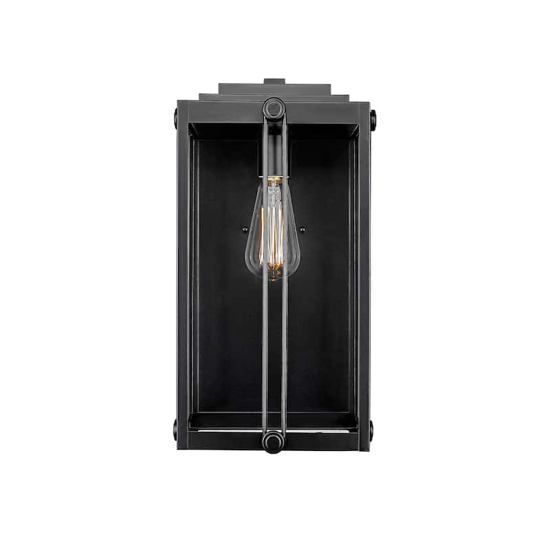 Millennium Lighting Oakland 1 Light Outdoor Wall Sconce in powder Coat Black - 17 Inch