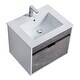 preview thumbnail 89 of 109, Fine Fixtures - Wall Mount Bathroom Vanity And Sink, Knob Free Design - Alpine Collection -