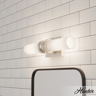 Hunter Lenlock Vanity Wall Light - Art Deco, Damp Rated
