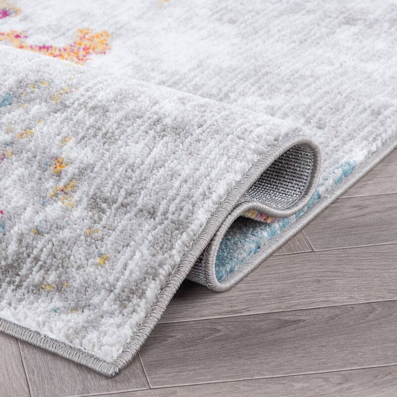 Contemporary Abstract Elegance Area Rug