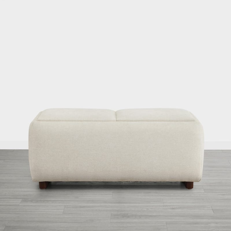 Spruce & Spring Bart Storage Ottoman Bench Rectangle Footrest
