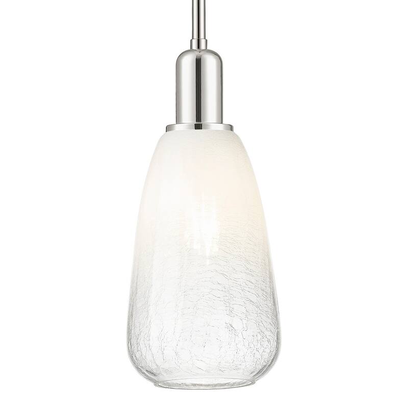 Innovations Lighting 716-1S-G480-6OP Brookhaven Almond 6" Wide Mini - Polished Nickel