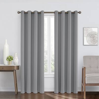 Eclipse Round and Round Blackout Window Curtain Panel